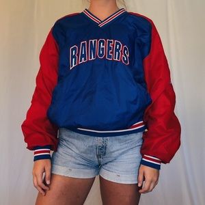 Vintage NHL NY Rangers windbreaker